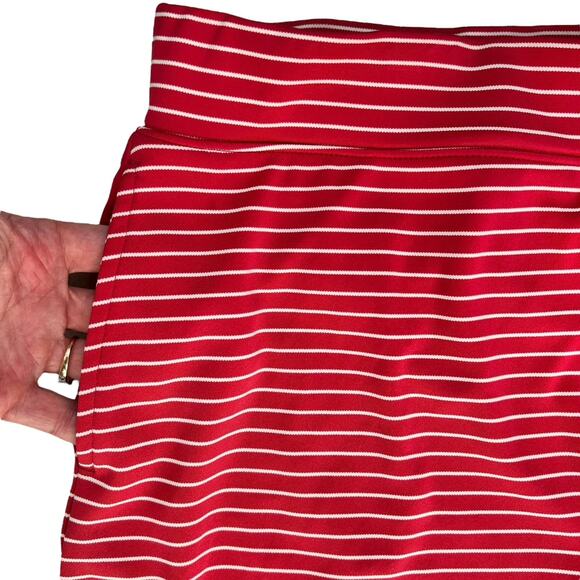 Izod Womens Large Tennis Skorts Stretch Red Activewear Casual Golf Athleisure - Picture 9 of 14